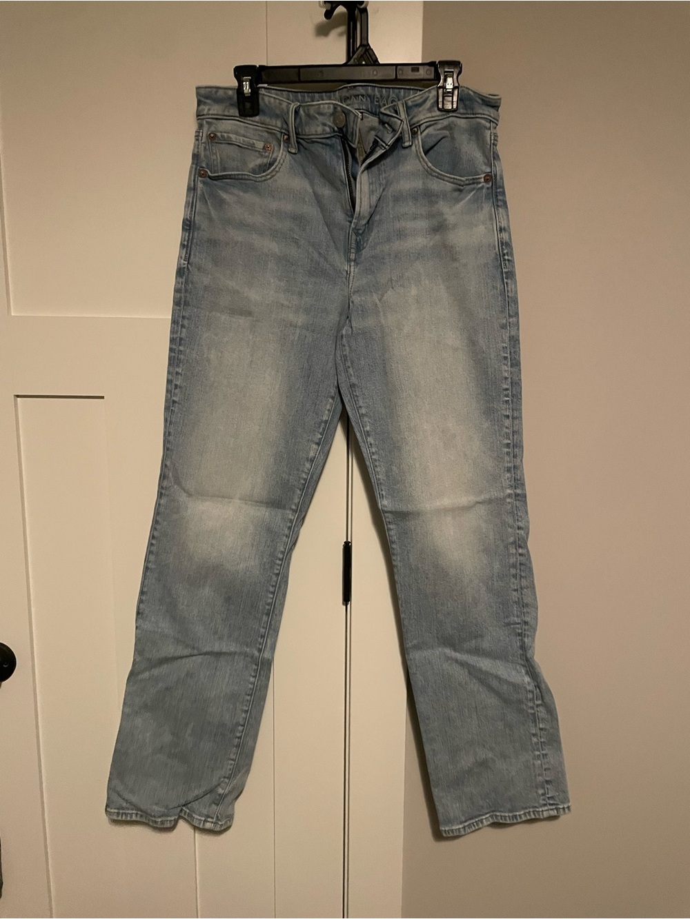 American Eagle Outfitters Light Blue Relaxed Straight Jeans